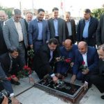 ادای احترام استاندار مازندران به شهدای هشت سال دفاع مقدس