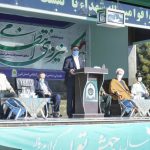 حضور استاندار البرز در مراسم صبحگاه مشترک بمناسبت هفته نیروی انتظامی